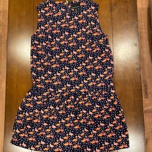Vibrant Flamingo Dress